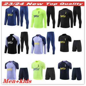 23/24 Conjunto de chándal de fútbol Spurs 21/22 Traje de entrenamiento KANE Chándal de manga larga Chaqueta de fútbol Chandal Futbol Survetement para adultos y niños