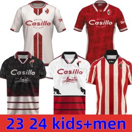 23 24 SSC Bari Voetbalshirts heren 2023 BOTTA W.CHEDDIRA D'ERRICO MAIELLO SCAVONE Home Away Special Edition Keepersvoetbalshirt met korte mouwen