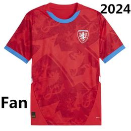 2024 Tchech Republic Soccer Jerseys Euro Cup National Team Home Away Football Shirts Nedved Novotny Poborsky Chytil Schick Hlozek Soucek Sadilek