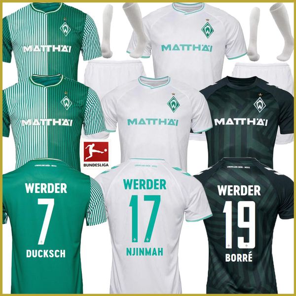 23 24 SV Werder Bremen SPECIALE JERSEY Marvin BLACK Ducksch Leonardo Bittencourt VOETBALGROEN 2023 2024 FRIEDL PIEPER VOETBALSHIRTS TOP THAILAND KWALITEIT heren kinderen 30