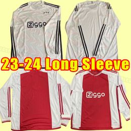 23 24 TADIC voetbalshirt Camiseta Futbol BERGHUIS HALLER BLIND KLAASSEN GRAVENBERCH CRUYFF BLIND voetbalshirt Alvarez Lange mouw thuis uit