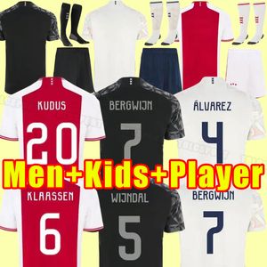 23 24 TADIC voetbalshirts Fans speler Marley BERGHUIS HALLER BLIND KLAASSEN GRAVENBERCH CRUYFF BLIND 2023 2024 voetbalshirt Alvarez Shirt heren kinderen