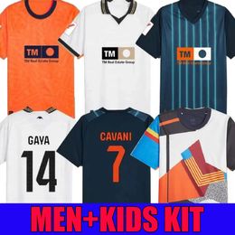 23 24 Thaïlande Jerseys de football Cavani Guedes Gameiro Camisetas de Futbol Rodrigo Gaya M.gomez Men Kids Kit Kit Football Shirts 2023 RIVERO C.SOLER CHERYSHEVEV