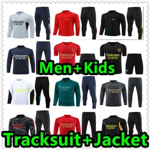 23 24 Tracksuit Pepe Saka Pink Arsen Football Jerseys 2023 2024 Gunners Trainingspak Odegaard Thomas Tierney Smith Rowe Men Kids Sportswear Kit 999