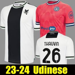 23 24 Udinese Calcio uit voetbalshirts 2023 2024 Thauvin Beto LOVRIC thuis uit Samardzic BIJOL Deulofeu voetbalshirt kits