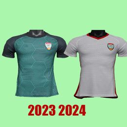 23 24 Vereinigte Arabische Emirate Fußballtrikots UAE Player Version 2024 Heim Auswärts Fußballtrikots in Herrengröße