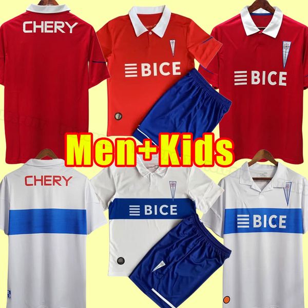 23 24 Universidad Catolica Quito maillots de football 2023 2024 La Catolica maillot de football hommes enfants ASTA-BURUAGA ZAMPEDRI GALANI FUENZALIDA