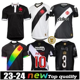 23 24 Vasco Da Gama Voetbalshirts heren 2023 RANIEL G. PEC JUNINHO GETULIO Thuis weg 3e doelman Trainingskleding Speciale editie shirt Korte mouwen Volwassen uniformen66