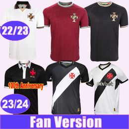 23 24 Vasco Da Gama Mens Soccer Jerseys Raniel Juninho Getulio G. Pec 22 23 Home Gardin Gardin 100th Anniversary Football Shirts Uniforms