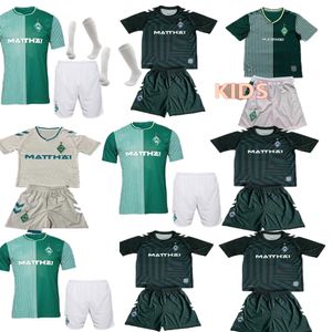 23 24 Werder Brême maillots de football spéciaux 2023 2024 Quelle est la profondeur de votre amour Duckssch Bittencourt Friedl Veljkovic Schmid Agu Jersey Chemises de football Kit enfants