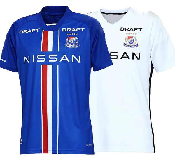 23-24 Yokohama F.Marinos Maillots de football de qualité thaïlandaise Football personnalisé boutique en ligne locale yakuda vêtements en gros 7 ELBER 10 MARCOS JR. 19 SANE dhgate Remise personnalisée