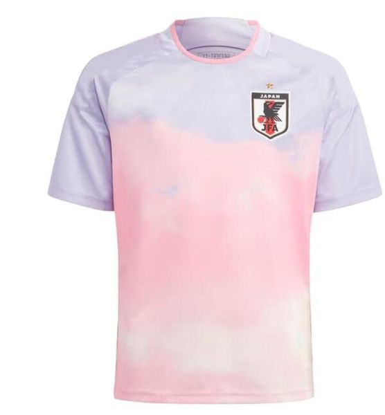 23 24 NEW SOCCER JE JE JEUT PLAGE WORLD FOOTBALL Cup Minamino Tsubasa Mitoma Maeda Maillot Japon Shirt Kyogo Asano Ito Shibasaki Kubo Japon Kamada Kids Tomiyasu 2023 2024