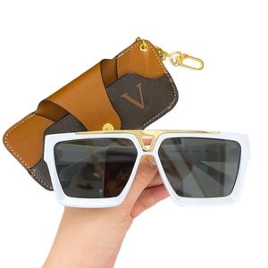 23 gafas de sol ciclónicas negras marco de espejo cuadrado transparente antirreflejos fotocromáticos hombres mujer gafas de diseñador de marca gafas de sol clásicas retro Z1547E