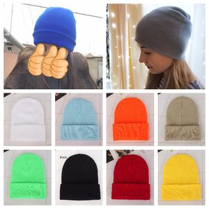 23 snoepkleuren Winterhoeden vrouw nieuwe mutsen gebreide solide schattige hoed meisjes herfst vrouwelijke beanie caps warmere motorkap dames casual cap