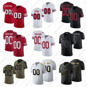 23 camisetas de fútbol de Christian McCaffrey Trey Lance George Kittle Nick Bosa Fred Warner Jimmy Garoppolo Kyle Juszczyk Deebo Samuel