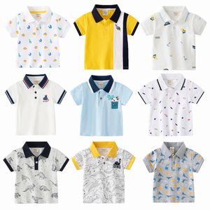 23 couleurs mode enfants polo shirts garçons d'été coton tees enfants