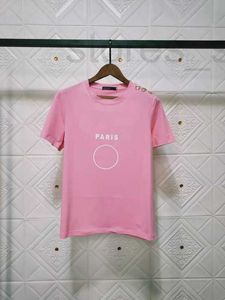 23 colores mujer camiseta moda top hombre moneda letra impresión con botones camiseta para mujer algodón blanco manga corta verano streetwear camisetas negro hip hop casual xkcu