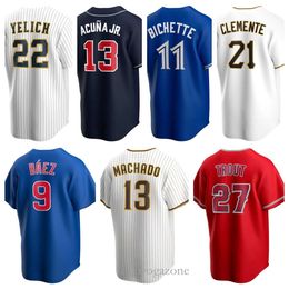 23 Maillot de baseball Fernando Tatis Jr. Juan Soto San Diego Manny Hado Tony Gwynn Wil Myers Yu Darvish Jake Cronenworth Trent Grisham