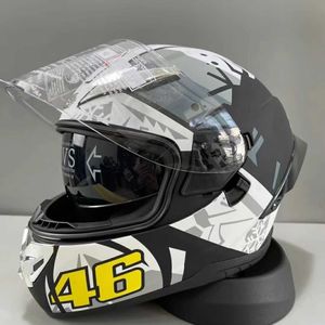 23 casques de moto de griffes haut de gamme pour hommes et femmes de course pour femmes