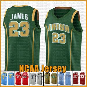 23 LeBron 13 James NCAA Harden Basketball Jersey Arizona University State Bethel Irish High School Maillots