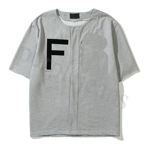 23 T-shirt pour hommes T-shirt de créateur de mode pour hommes et femmes Street Casual Mist T-shirt FG à manches courtes 1977 Coton Stéréo Imprimé FOG Shirt S-XXL