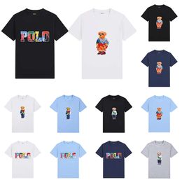 23 Nieuwe Little Bear Tshirts Designers Fashion T Shirts Ralphs Polos Mens Dames T-shirts T-shirts T-tops Tops Man Casual T-shirt Luxurys Kleding Mouw Laurens Kleding9