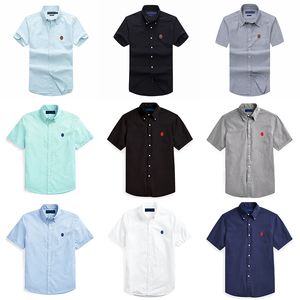 23 New Little Mens Womens Casual Shirts Designers Fashion Shirt Ralphs Polos Mens Womens T-shirts Tees Tops Hombre Casual camiseta Luxurys Ropa Manga Laurens Ropa