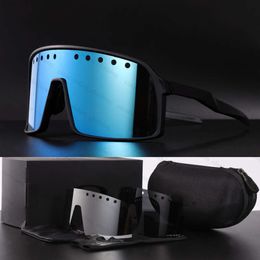 23 Nuevo estilo Ciclo Papel Oakleies Gafas de sol Diseñador para hombre para mujer Gafas de sol Aleación Diseñador atemporal Gafas de sol Vidrio PC Diseñador Gafas de sol Radar Ev Path 3zg06