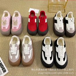 23% OFF Chaussures de sport 2024 Bai Jingtings Same GB Couple Fluffy pour hommes et femmes Unique Semelle épaisse Grosse tête Laid Mignon Planche à pain Chaussures Formation morale