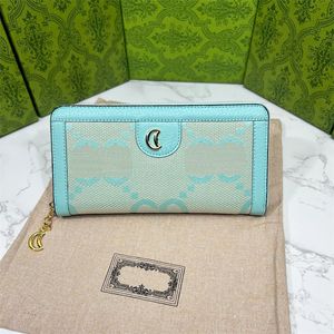 23 Ophidia mujeres carteras largas lujos diseñadores bolso bolso damas doble cremallera viaje billetera zippy monedero con verde