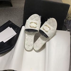 23 Paris Sandalias de mujer verano fondo suave moda Versátil canal zapatos mujer 2023 Nuevas marcas diseñador diapositiva goma Chanclas sandalia plana mujer zapatillas tory