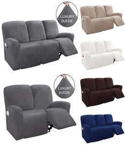 23 couvre-canapé inclinable allinsive de couverture de massage non glisser le canapé en daim délépou