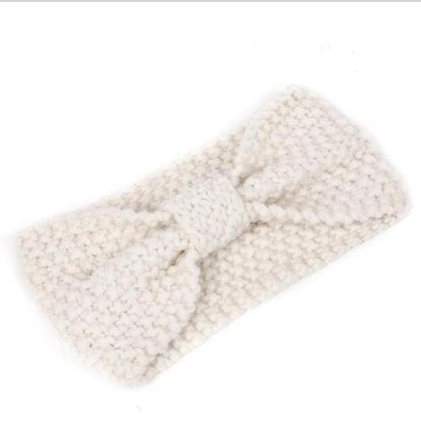 23 dames de style Crochet Bows Knot Turban wraps Bandeaux tricotés Bandeaux Hiver Ear Warmer beanie Hair Band Coiffe Accessoires