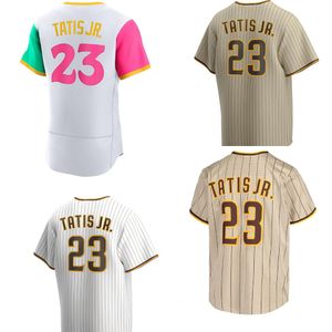 23 Tatis Jr. White 2022 City Connect honkbalshirts 38 ALFARO 27 KEMP 44 MUSGROVE 9 CRONENWORTH 4 SMELL yakuda lokale online winkel training WEAR Dropshipping Geaccepteerd