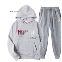 23 Survêtement Homme Tech Trapstar Survêtements Sweat à capuche Europe Américain Basket Football Rugby Deux pièces avec Femme Manches Longues Sweat à capuche Veste Pantalon Printemps 732 174