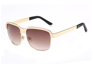 232 hommes lunettes de soleil design classique mode cadre ovale revêtement UV400 lentille jambes en fibre de carbone style d'été lunettes avec boîte