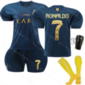 2324 al-nassr fc weg voetbal nr. 7 c ronaldo 10 mane gouden nummer jersey set