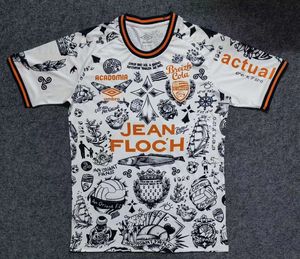 2324 Lorient Soccer Jerseys Tattoo Edición especial Grbic Le Fee Bozok Boisgard Marveaux Camisetas de fútbol Uniformes de manga corta