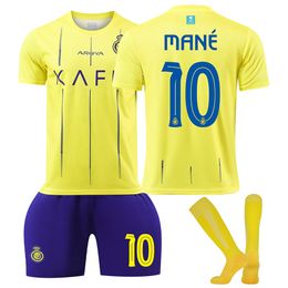 2324 Riyadh Victory Soccer Jerseys No. 7 CAIRO Jersey 10 Mane Adult