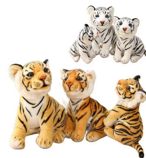 2333 cm Lindo tigre realista Animales de peluche Tigres blancos Juguete de peluche Reallife Animales del bosque salvaje Juguete para niños Regalo para niño Bebé Abrazo Y23129847