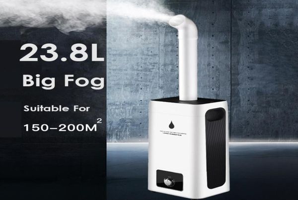 Humidificateur d'air ultrasonique de grande capacité 238l, 220V, diffuseur d'eau Intelligent avec télécommande, brumisateur grand Fogger9845834