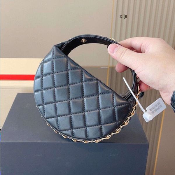 23C Hobo Embrayage avec pochette à chaîne Sac à poignet France Marque de luxe C Cuir matelassé Mini Designer Femmes Top Poignée Sac à main Lady Nano Lipst Oobs