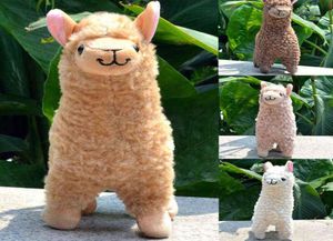 23cm alpaca lama en peluche toys for enfants mignon poupées animales molles