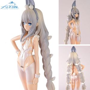 23 cm ALTER Azur Lane Anime Figure MNF Le Malin Lapin Blanc Paresseux PVC Action Sexy Fille Figurine Collection Modèle Poupée Jouets 231220