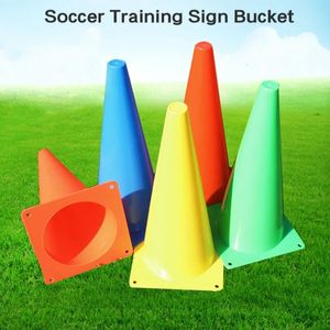 23cm Bucket Football Training Equipment Team Marker Marker Cone 231221