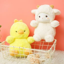 23cm cartoon pluche pop kleine olifant net Red Little Yellow Chicken Doll Cute Dolls C25