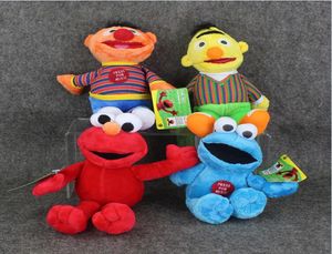 23 cm Sesamstraat Elmo Cookie Ernie Bert Gevulde Pluche Pop Zacht Speelgoed Voor Kinderen 1419174