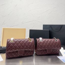 Borse moda in pelle di montone da 23 cm borse firmate da donna di marca Borsa a tracolla Frizione con patta Borsa a reticolo con diamanti classica MINI da viaggio Portafoglio a tracolla