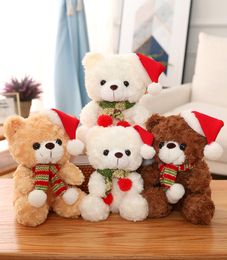 23 cm knuffel dieren Kerstmis Teddy Bear Plush Doll Ragdoll Children's Christmas Gift C29