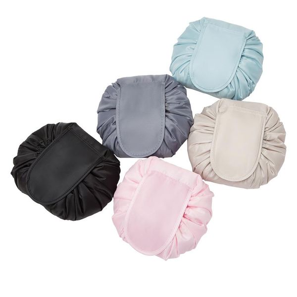 23 couleurs cordon sac cosmétique femmes paresseux sacs à cosmétiques divers organisateur de stockage voyage maquillage pochette trousse de toilette sacs de lavage